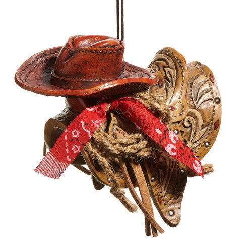 Saddle Ornament