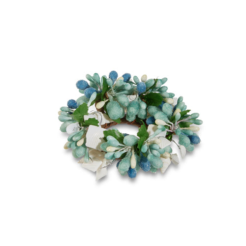 Bead and Shell Candle Ring