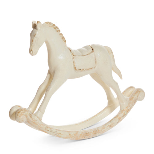 Whitewash Rocking Horse
