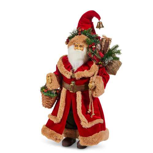 Woodland Santa Figurine