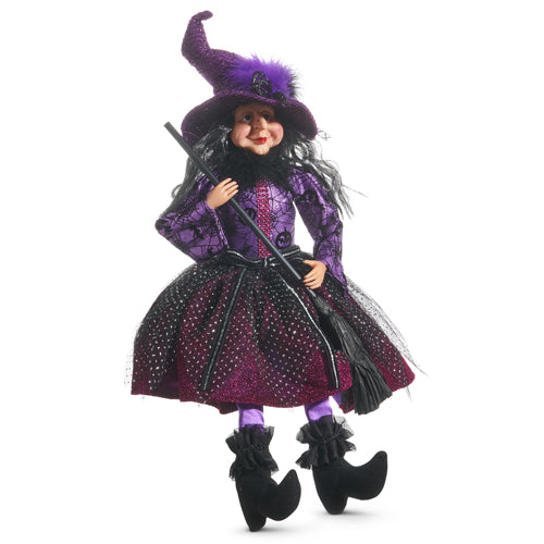 Purple Party Dress Witch