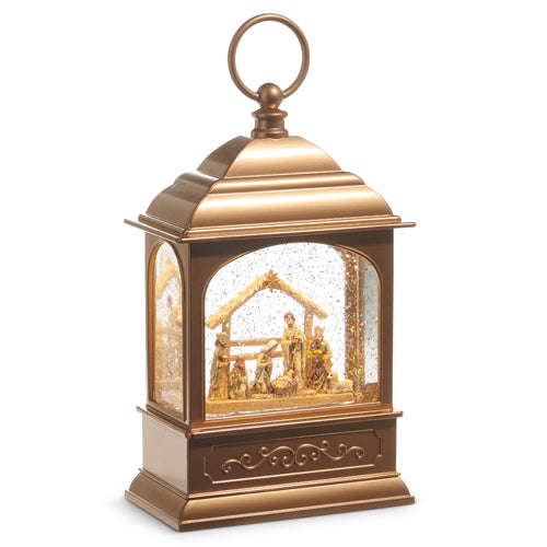 Nativity and Creche Lighted Water Lantern