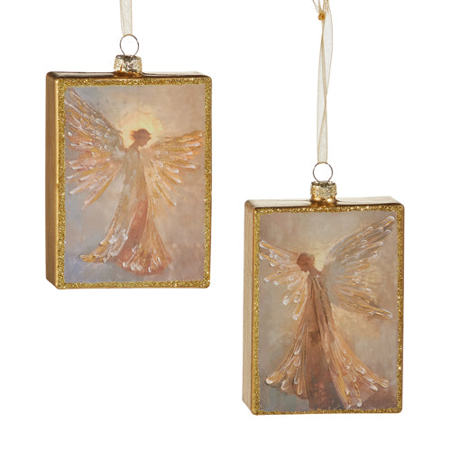 Celestial Radiance Rectangle Ornament