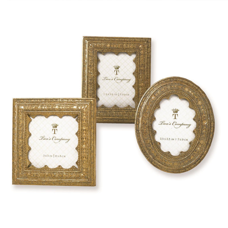 Vermeil Ornate Photo Frames