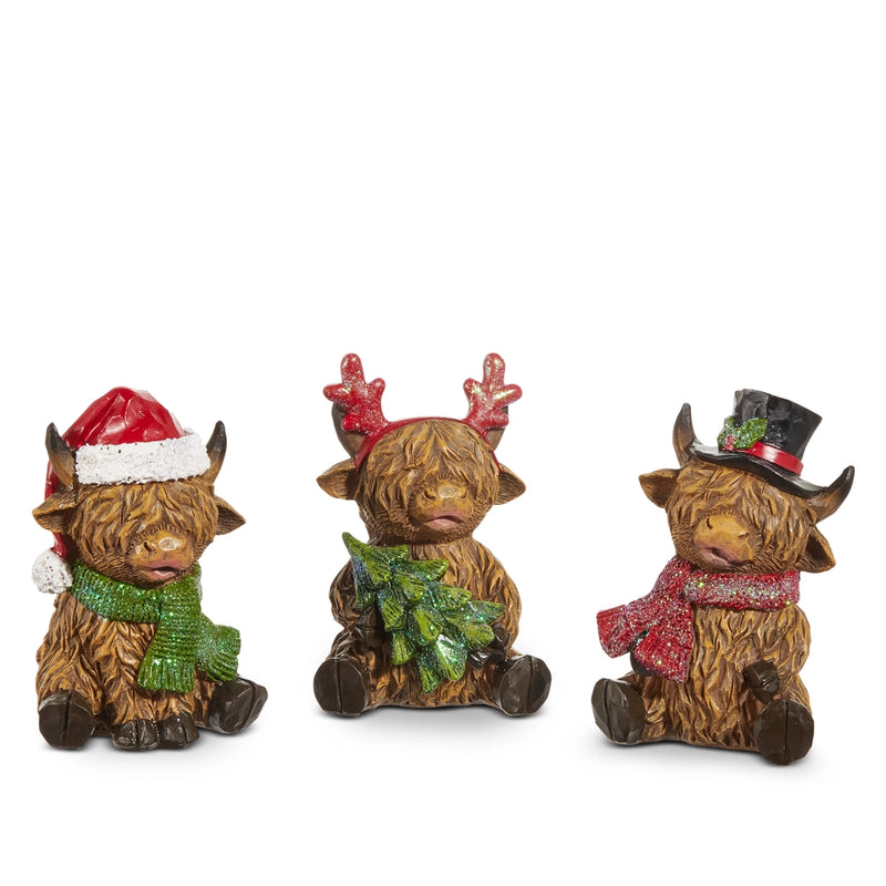 Highland Cow Figurines