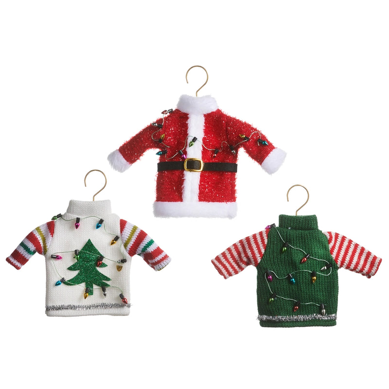 Hanging Christmas Sweaters