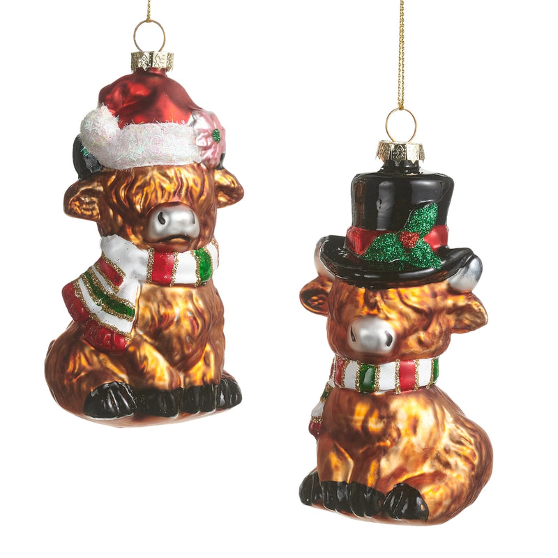 Highland Cow Ornament