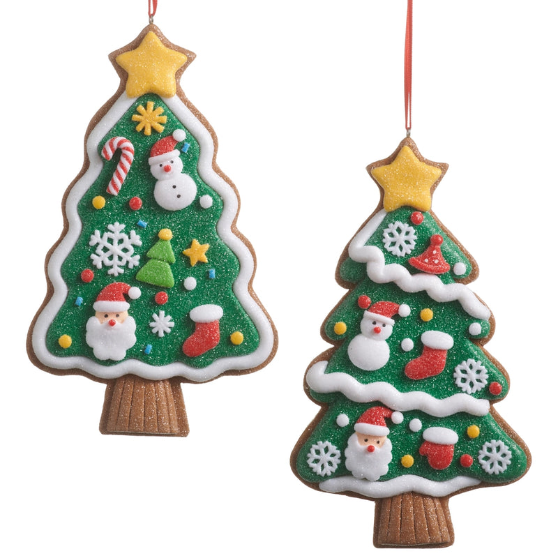 Gingerbread Cookie Tree Ornament