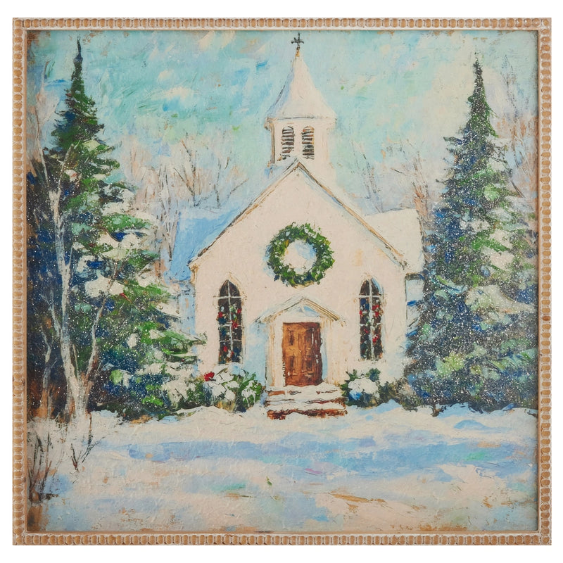 Hymns in the Snow Framed Wall Art