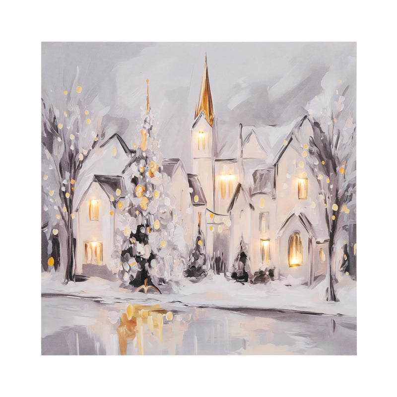 Twilight Tidings Lighted Print