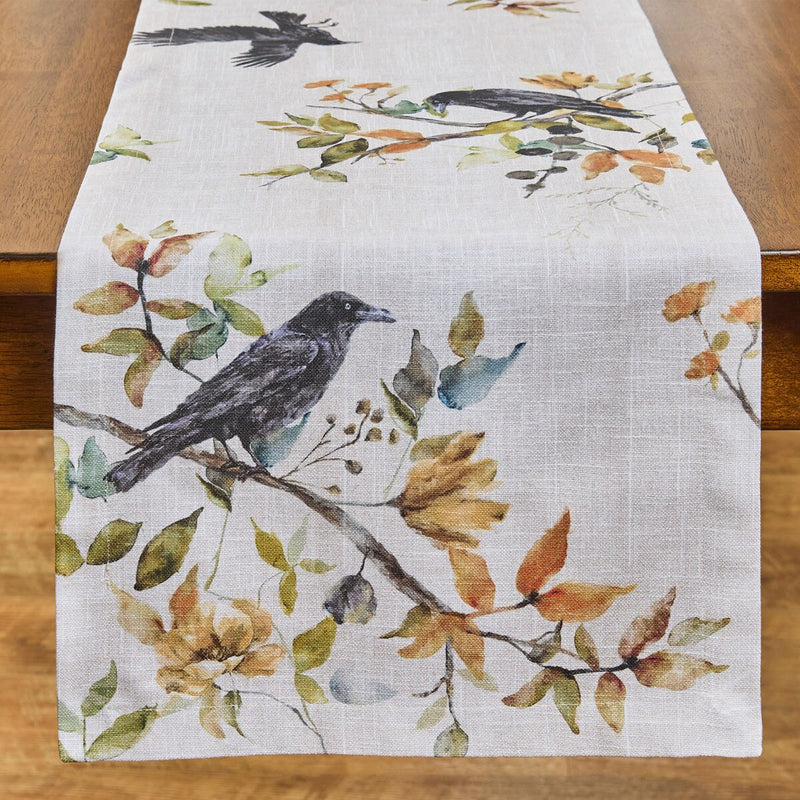 Charming Crow Table Runner - 54"
