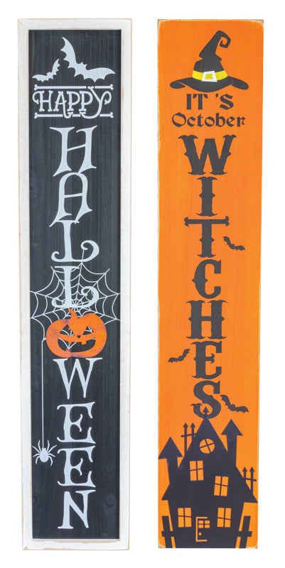 Halloween Witches Vertical Signs