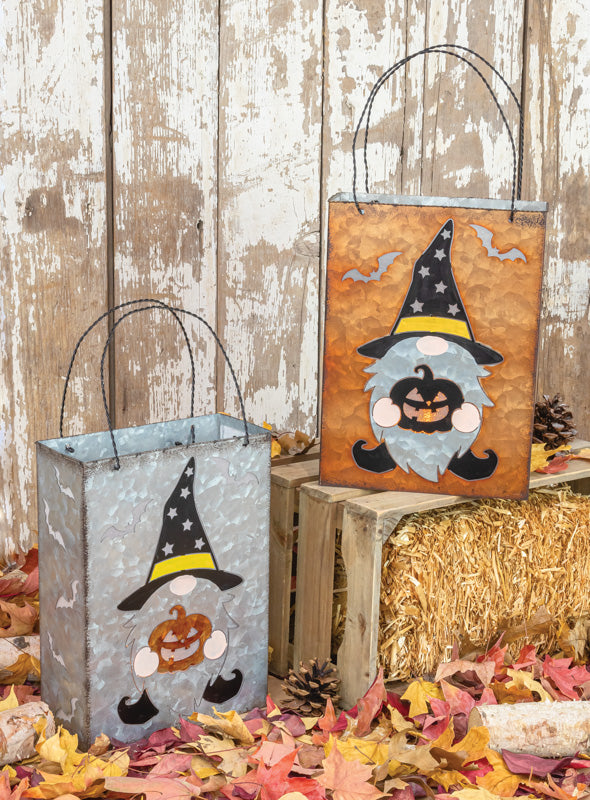 Batty Gnome Metal Bag with Lights
