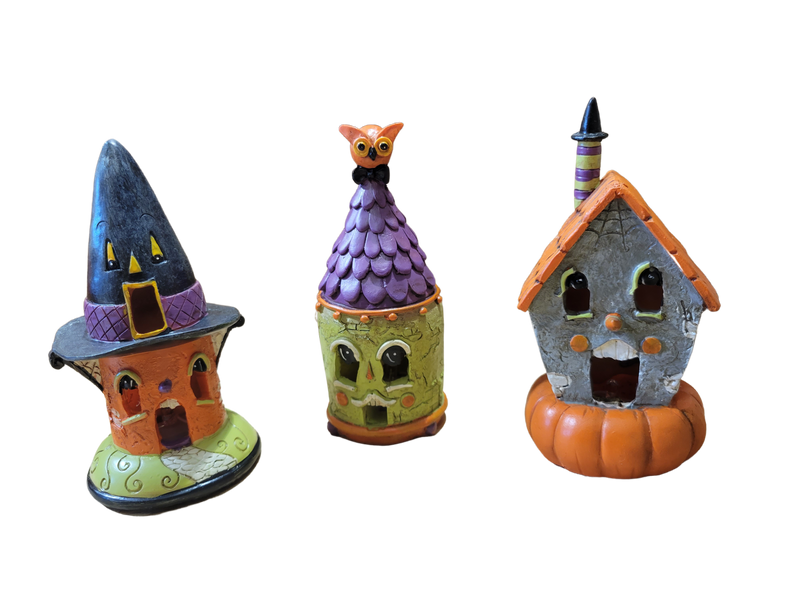 Light Up Happy Haunted House