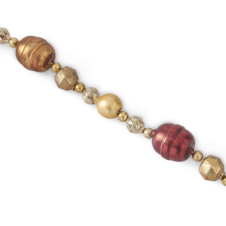 Glass Bead Garland In Box - 2 Colors