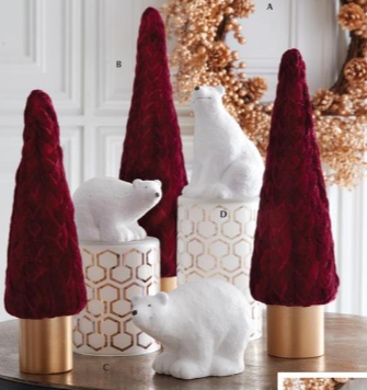 Red Trees with Polar Bears