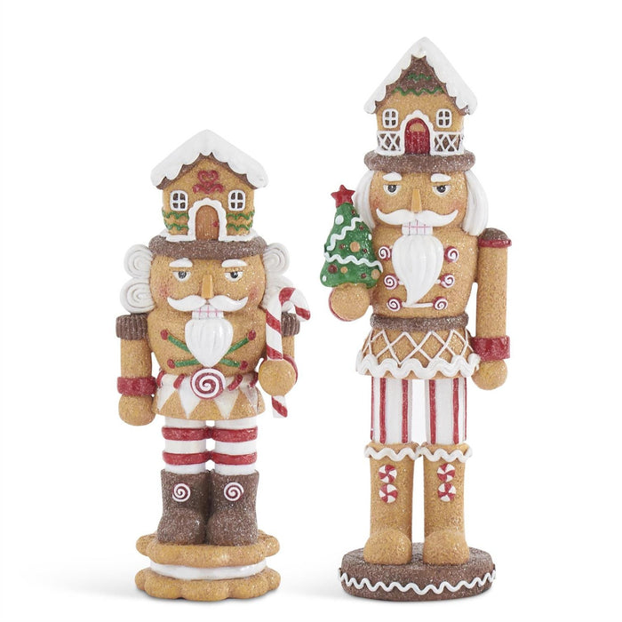 Glittered Resin Gingerbread Soldiers