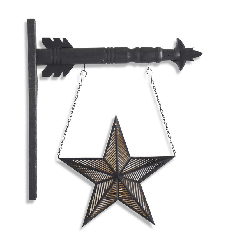 Black Metal Star Lantern Arrow Replacement