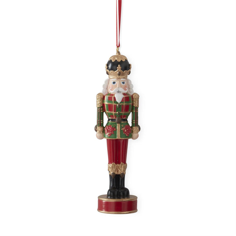 Red and Green Nutcracker Ornament