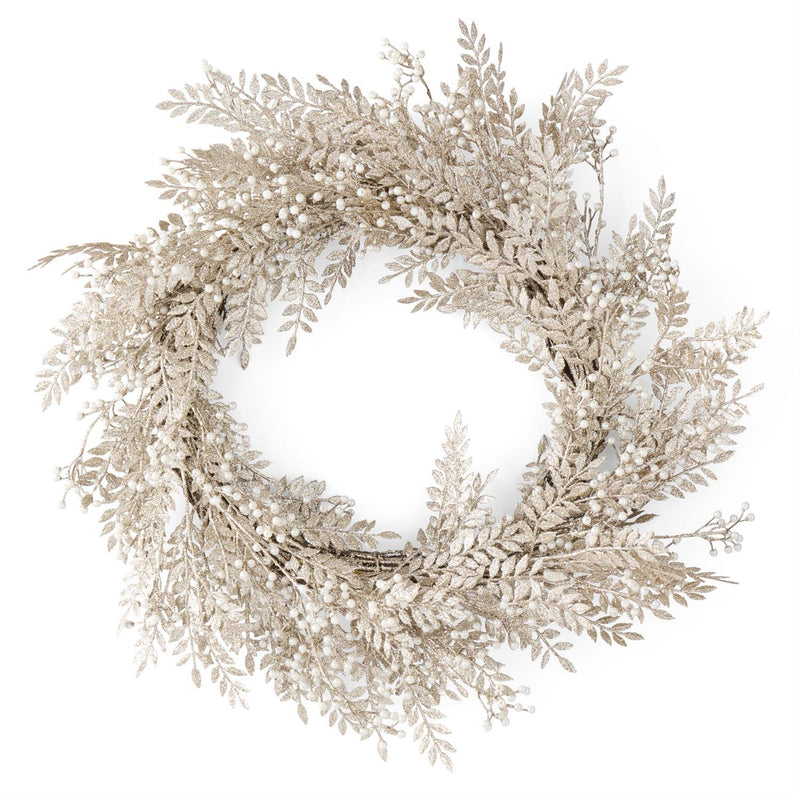 Gold Leaf and Pear Wreath - 28"