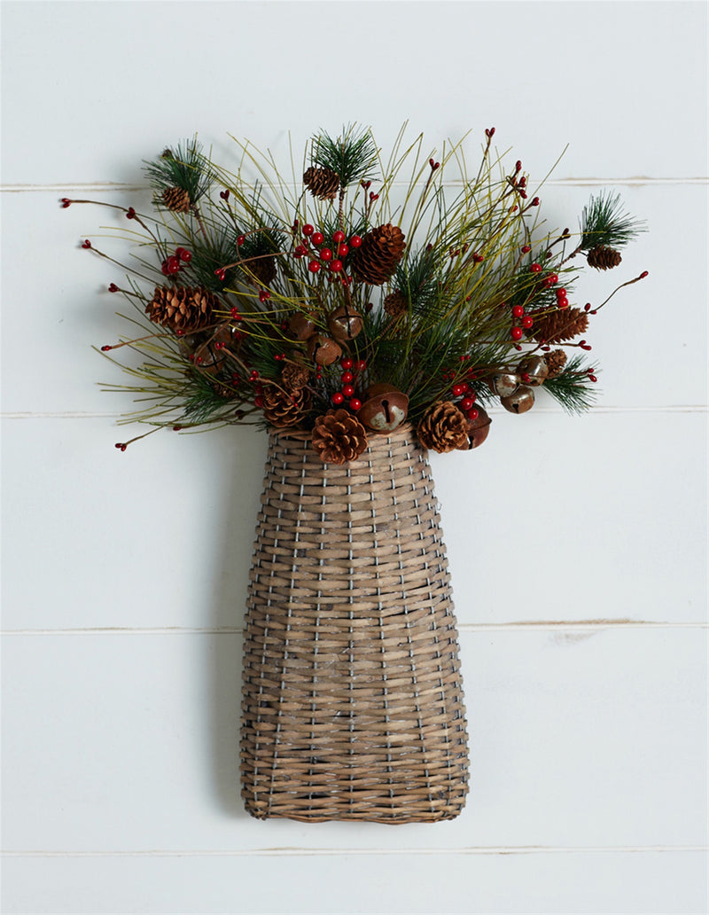 Wicker Wall Basket