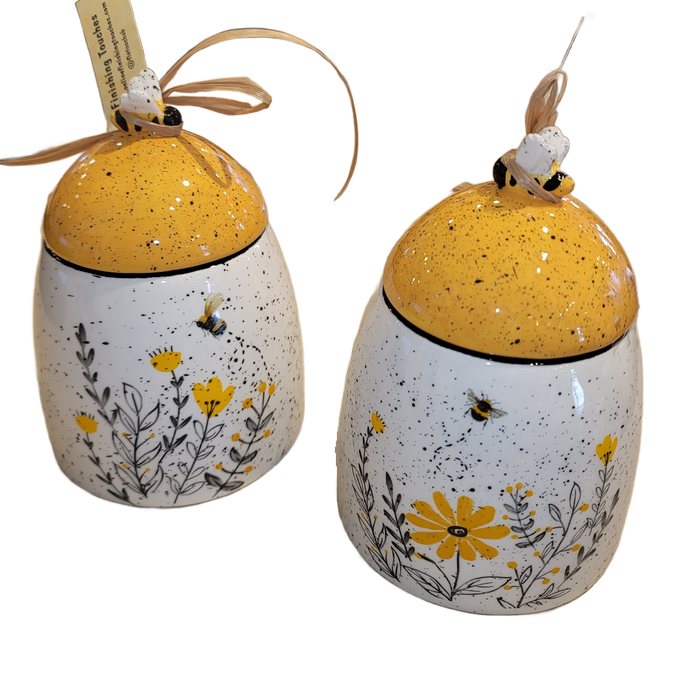 Speckle Honey Bee Containers - 2 Styles