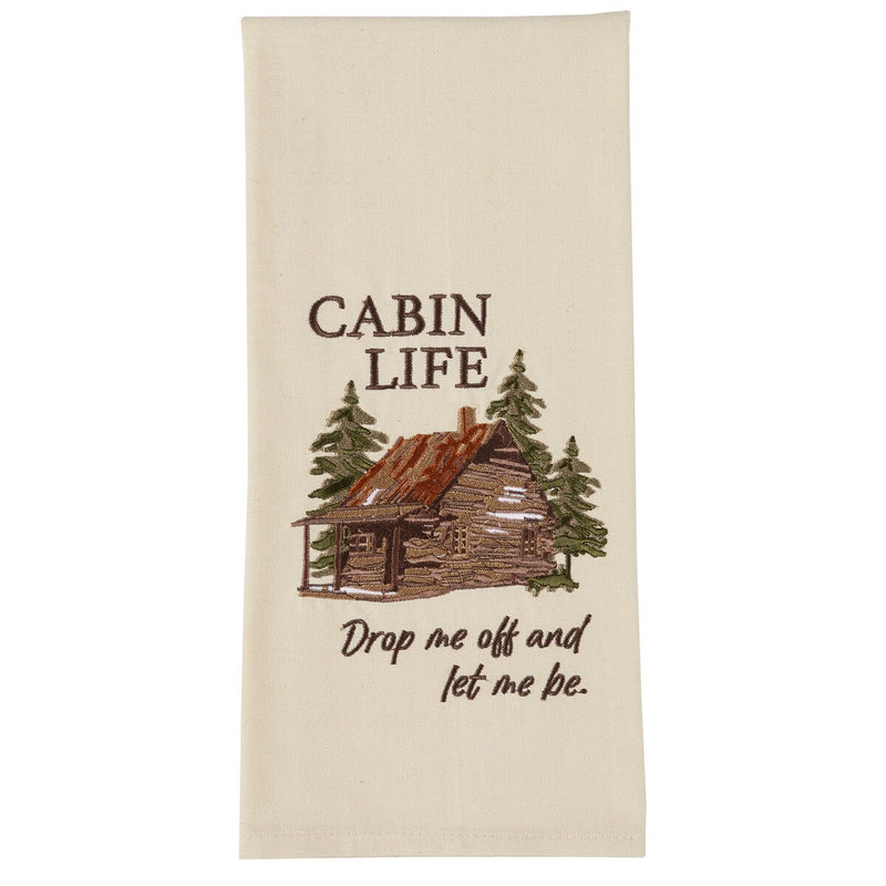 Cabin Life Dish Towel
