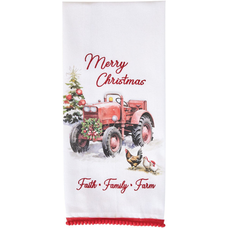Faith Family Farm Tea Towel