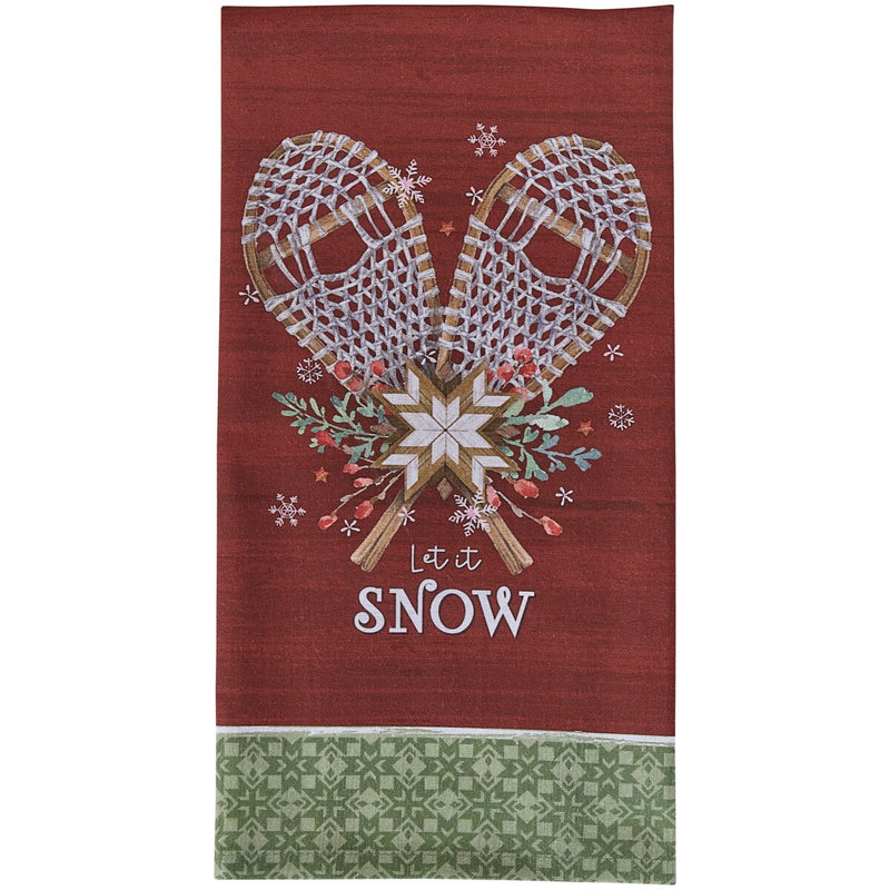 Let it Snow Dish Towel