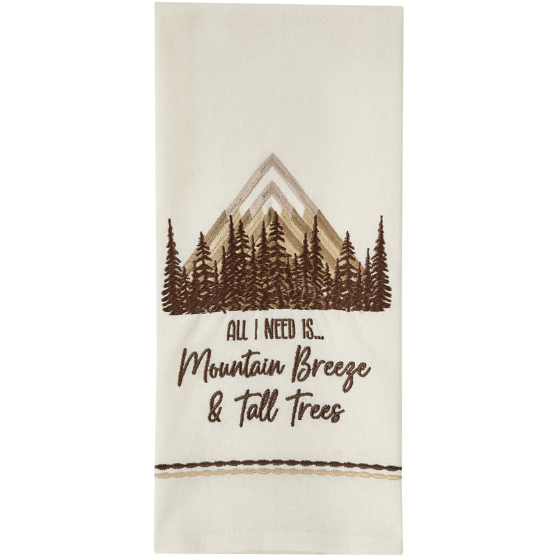 Mountain Breeze Decorative Dish Towel