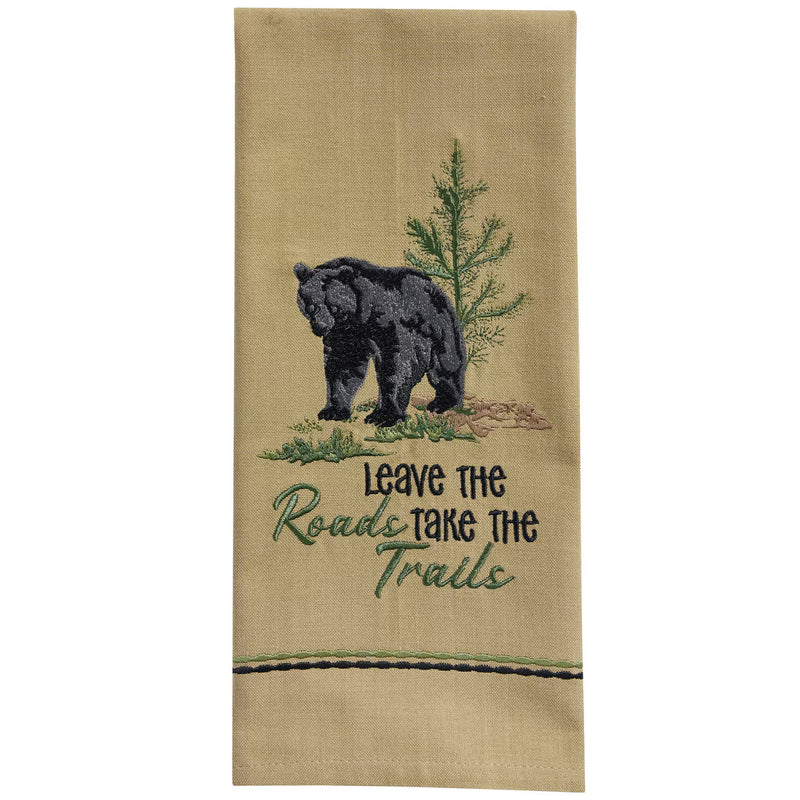 Leave the Roads Decorative Dish Towel