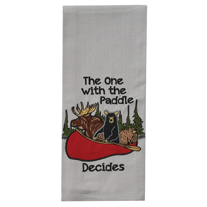 The One with the Paddle Tea Towel