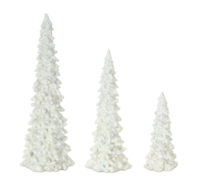 White Tree Figurines - Set of 3