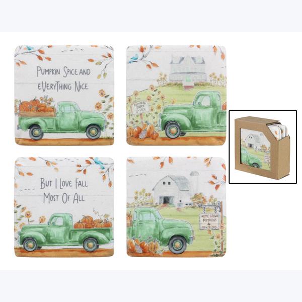 Fall Market Coasters