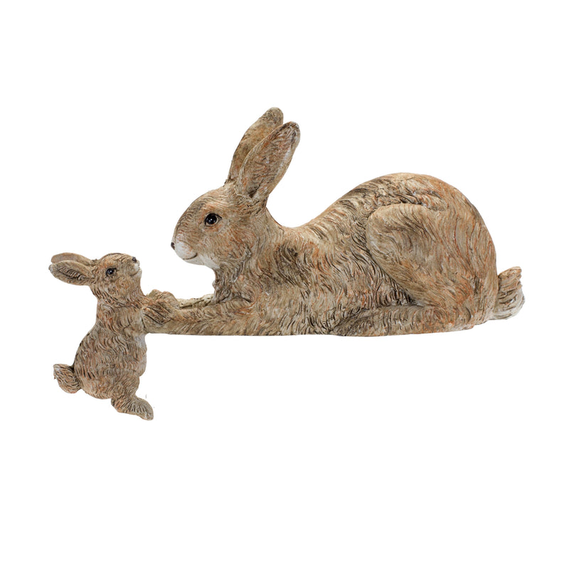 Rabbit with Bunny Shelf Sitter