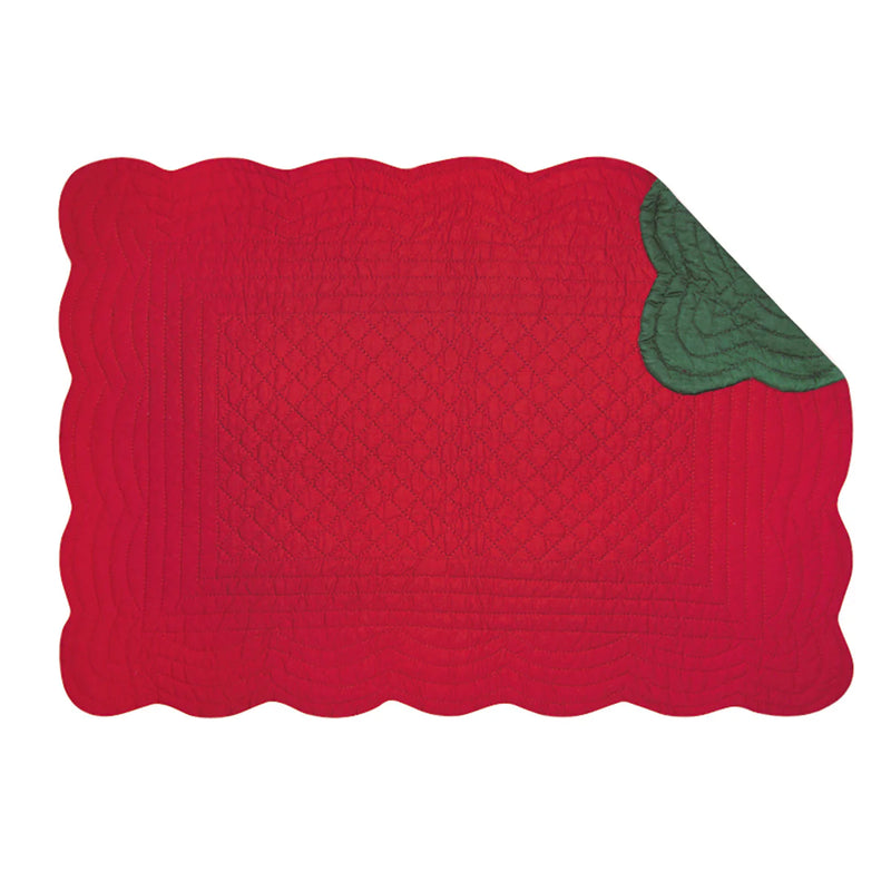 Red & Green Table Linens