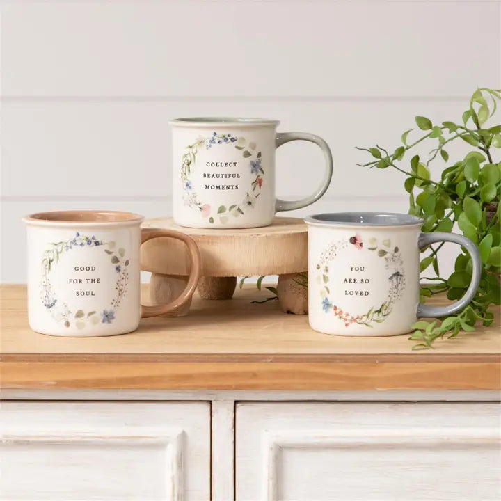 Dried Floral Inspiration Mugs