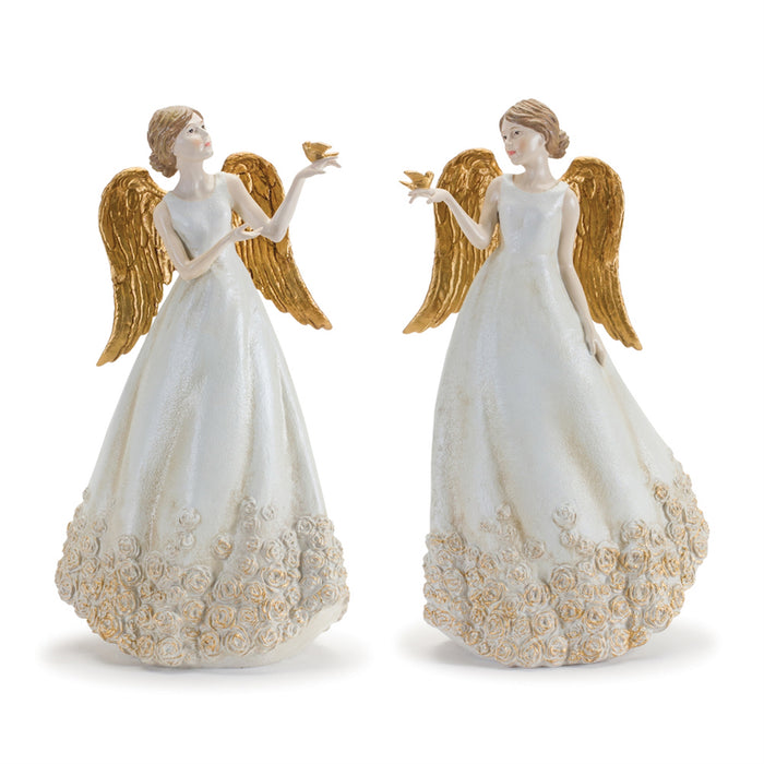 Gold Wing Angel Figurines - 2 Styles
