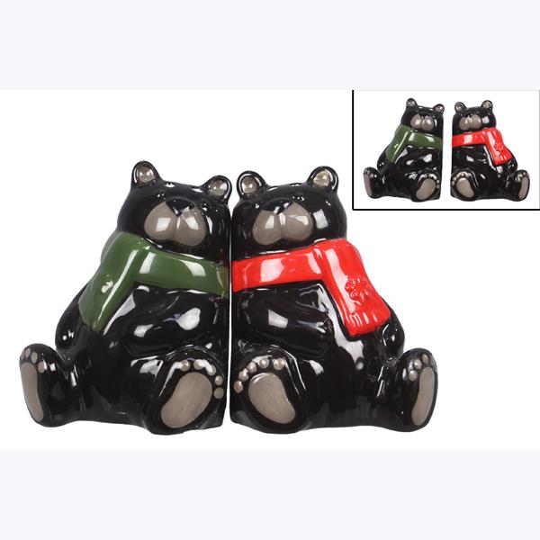 Woodland Lodge Bear Salt and Pepper Set