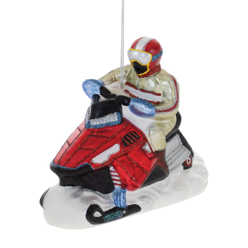 Snowmobile Ornament