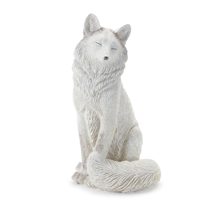 White Fox Statue