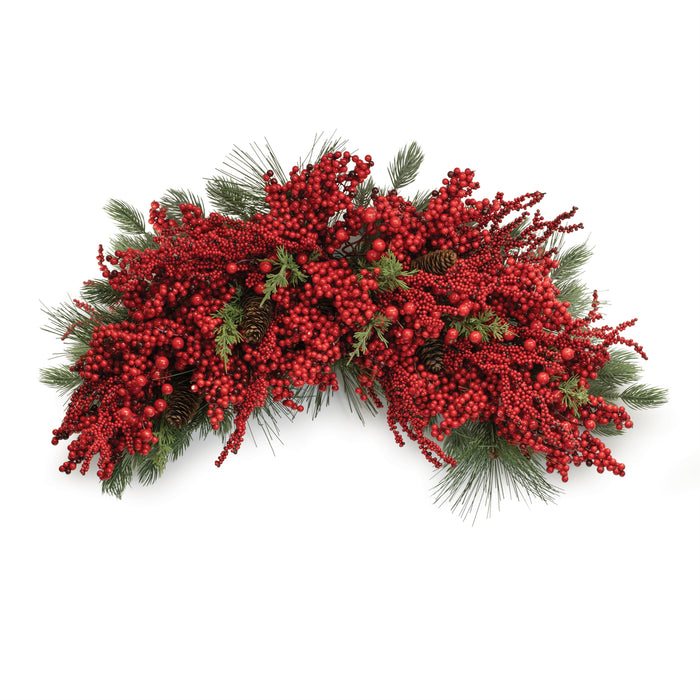 Mixed Berries and Pine Crest Garland - 31" L