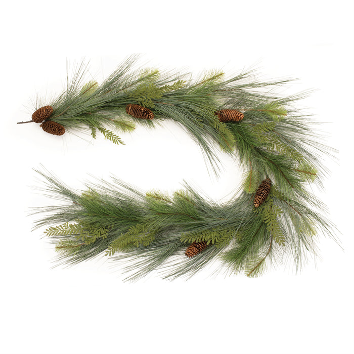 Mixed Pine Garland - 72"