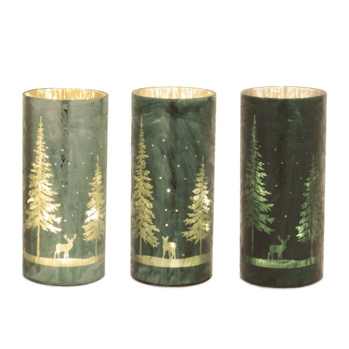 LED Luminary Glass Cylinders