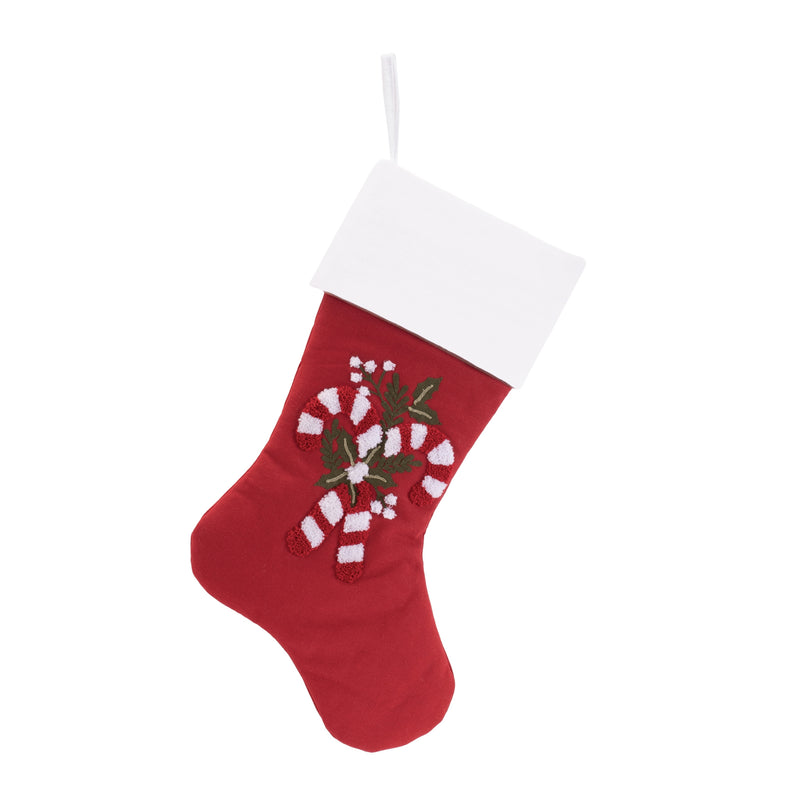 Candy Cane Stocking