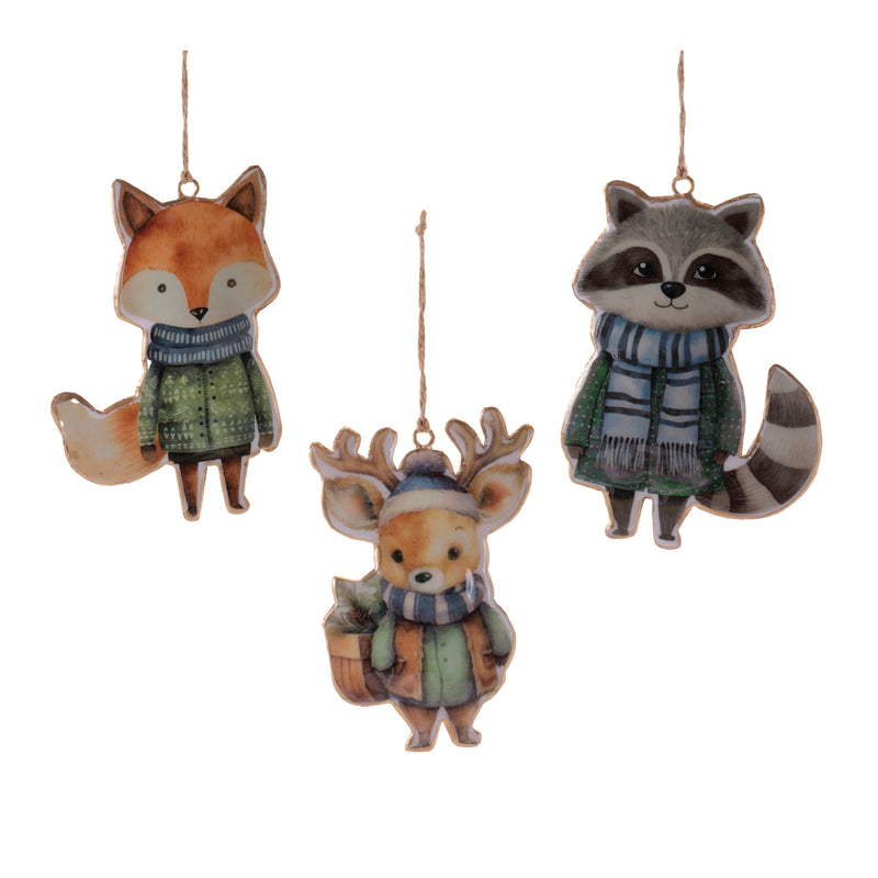 Winter Animal Ornaments