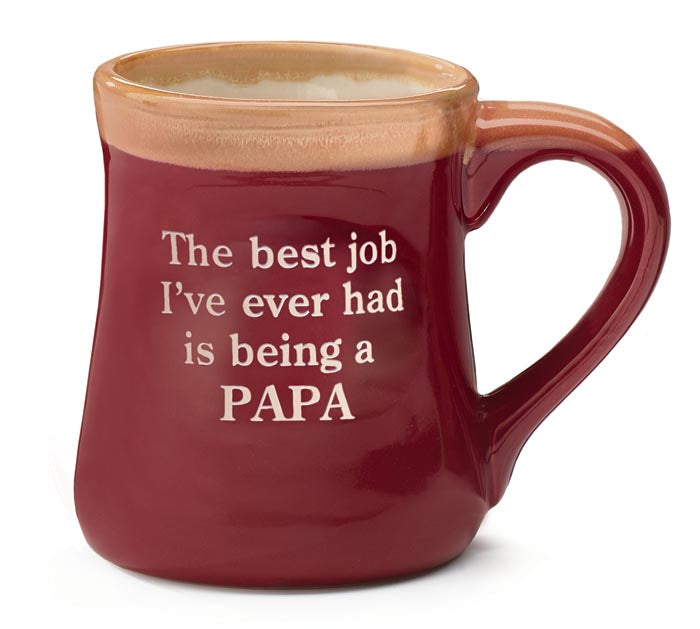 Papa/Message Porcelain Mug