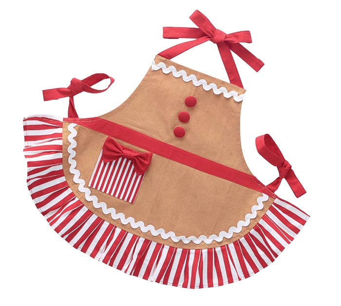 Gingerbread Child Apron