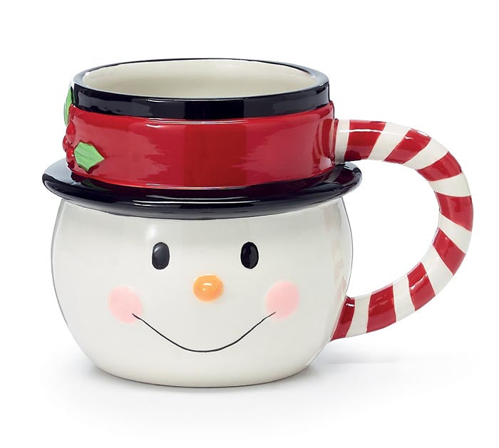 Snowman Head Shape Mug