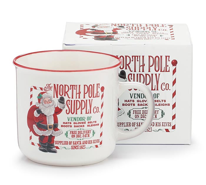 North Pole Supply Company Mug